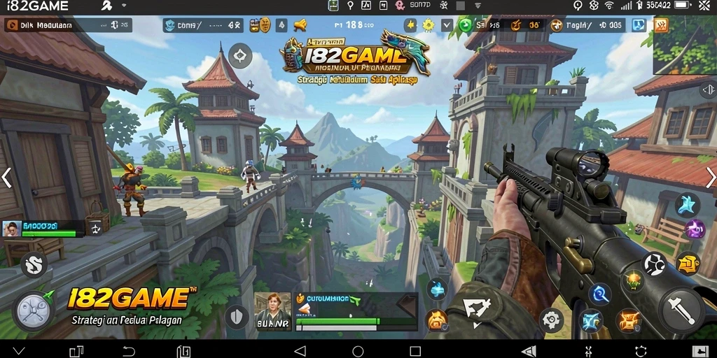 Tampilan gameplay 182GAME yang seru dan penuh aksi strategi.