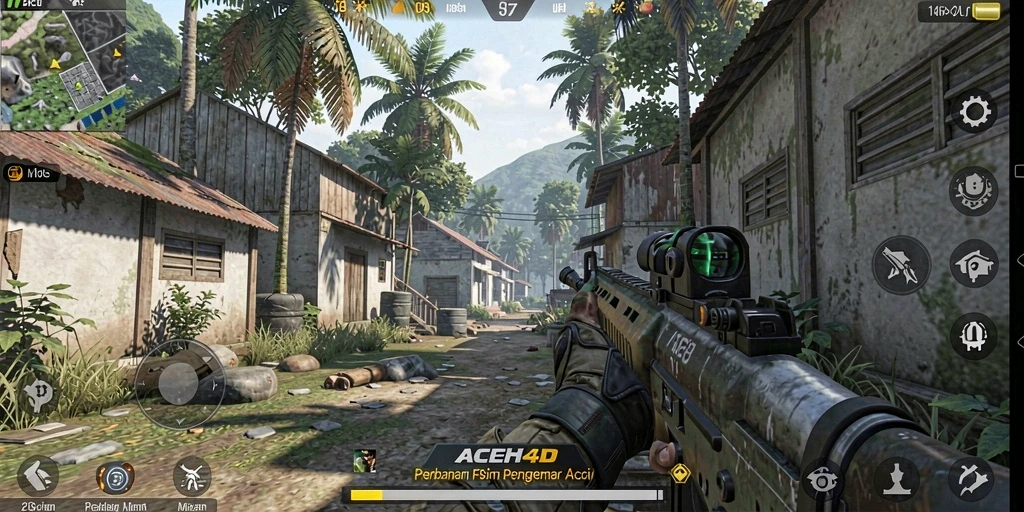 Tangkapan layar gameplay intens di ACEH4D dengan aksi seru.
