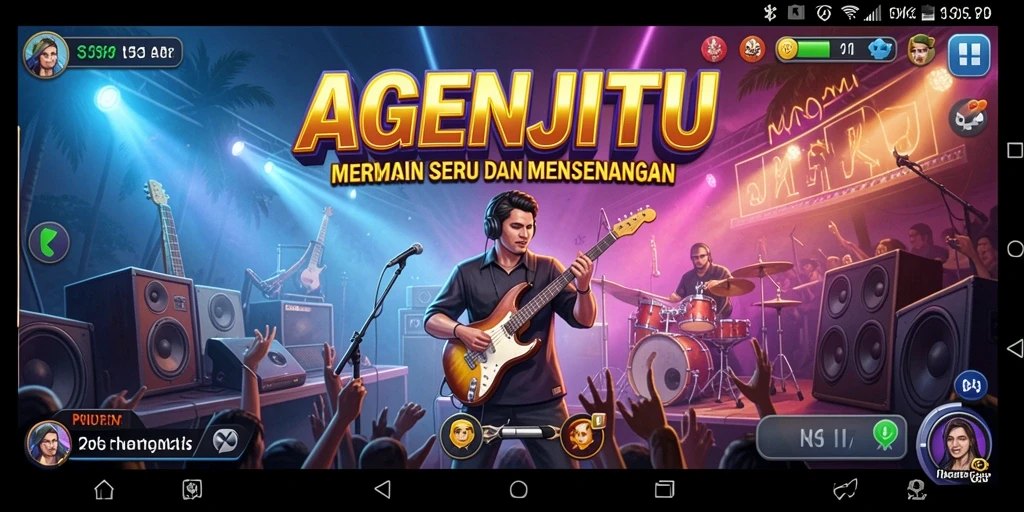 Screenshot AGENJITU menampilkan gameplay interaktif yang menarik.