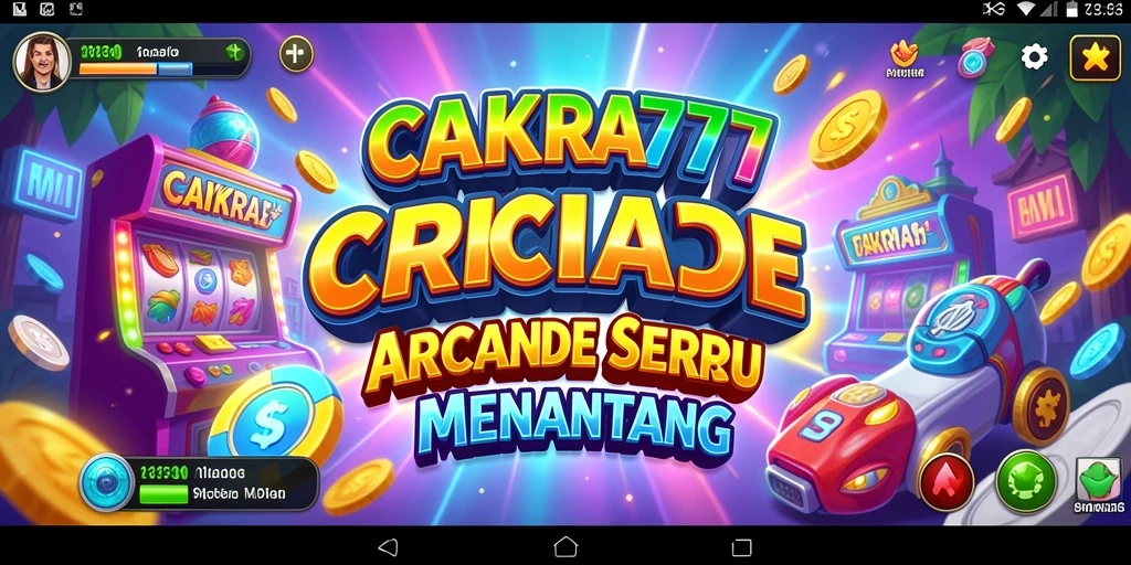 Screenshot menunjukkan gameplay seru dan menarik dari CAKRA777.