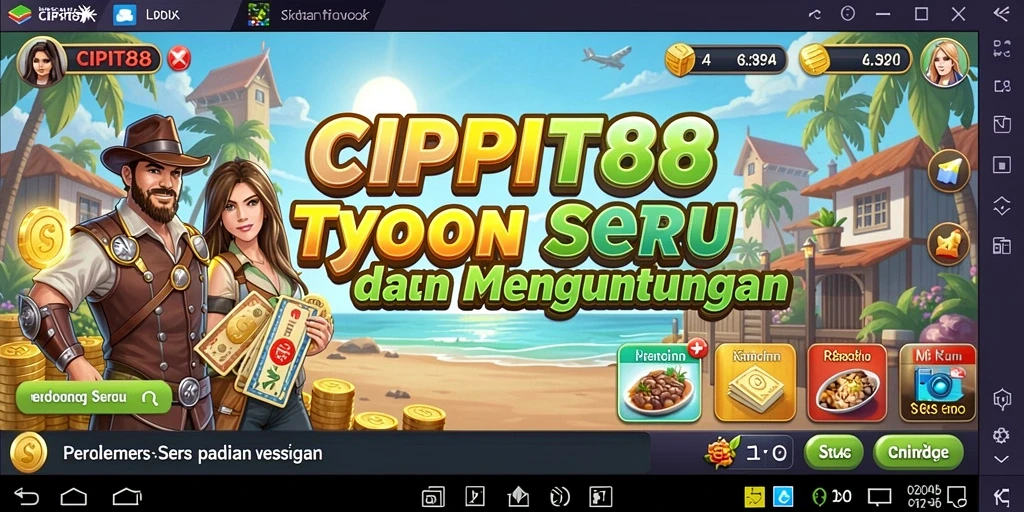 Screenshot utama CIPIT88 menampilkan gameplay seru dan menarik.