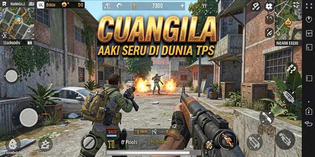 Tangkapan layar gameplay intens dari CUANGILA.
