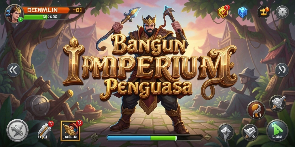 Tampilan gameplay menarik DEWALIN dengan strategi yang mendalam.