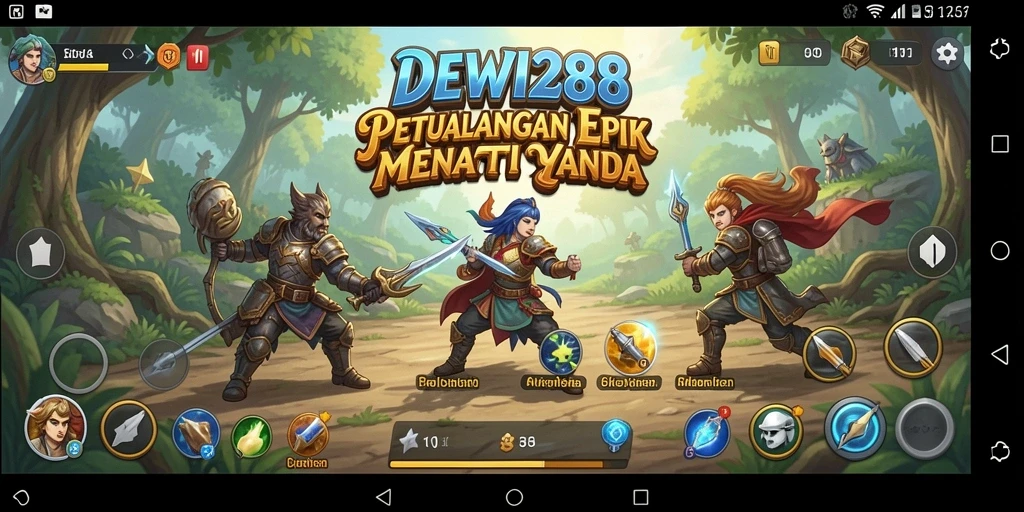 Screenshot DEWI288 menampilkan aksi gameplay yang seru dan mendebarkan.