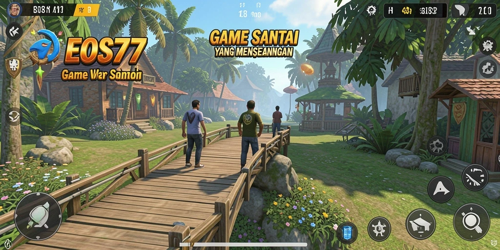 Tangkapan layar permainan EOS77 menampilkan momen menyenangkan dalam gameplay.