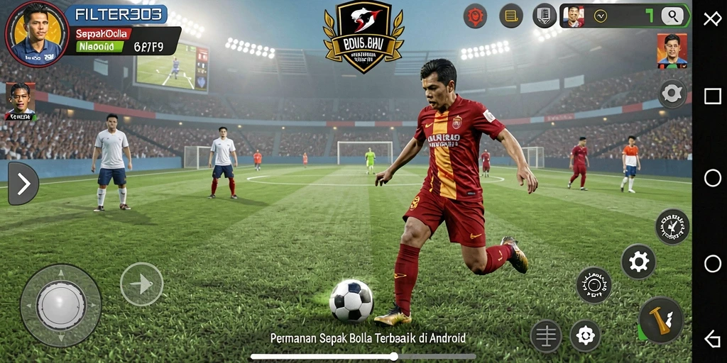 Tampilan gameplay FILTER303 yang seru dan menegangkan saat pertandingan berlangsung.