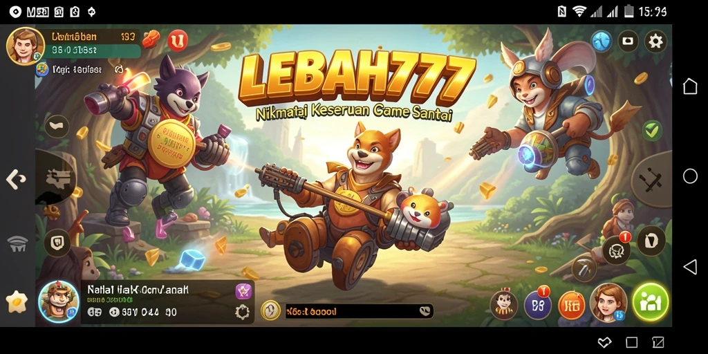 Screenshot LEBAH777 yang menunjukkan gameplay yang menarik dan menghibur.