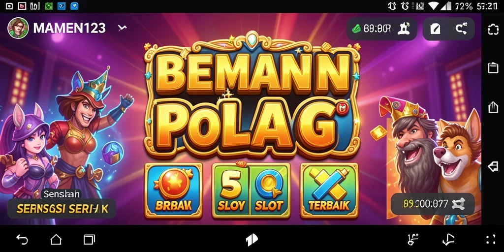 Tampilan gameplay Slot yang seru dan menantang.