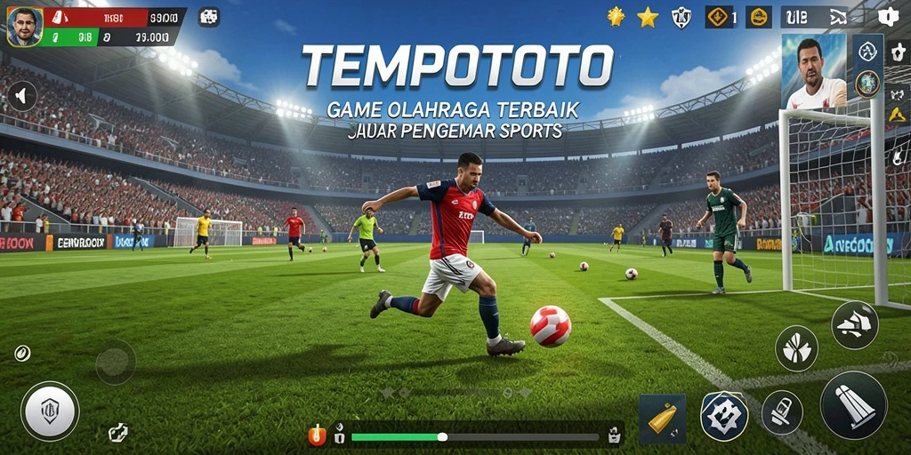 Tampilan gameplay seru dan mendebarkan di TEMPOTOTO.