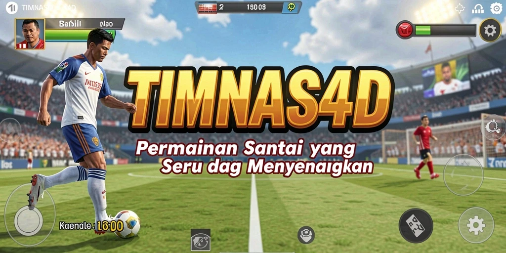 Screenshot gameplay TIMNAS4D menunjukkan keseruan dan tantangan yang ada.